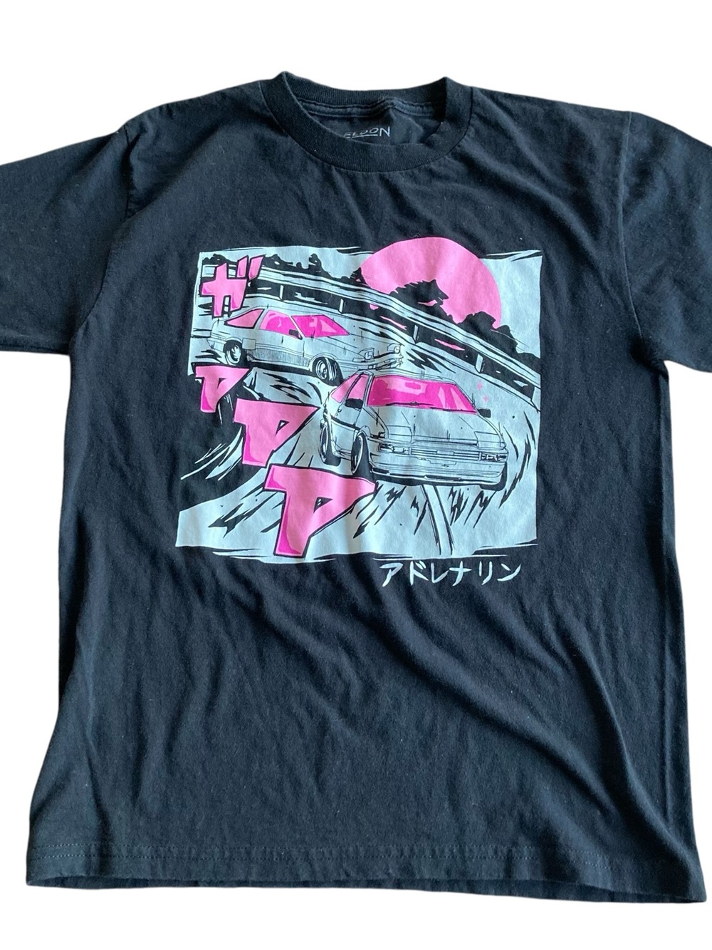 Eldon Tokyo Drift Graphic T Shirt Medium JDM Anime Vaporwave Streetwear
